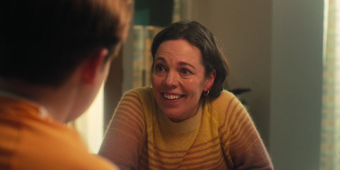 Actor Olivia Colman plays Sarah Nelson, Nick Nelson's mom, in the Netflix series "Heartstopper."