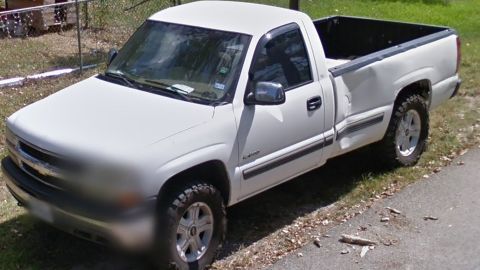 Lopez stole this Chevrolet Silverado from the home where a family of five was found dead, officials said.