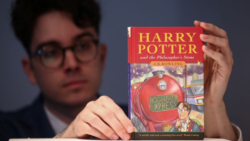 Christie's to offer rare first edition 'Harry Potter' book in private sale