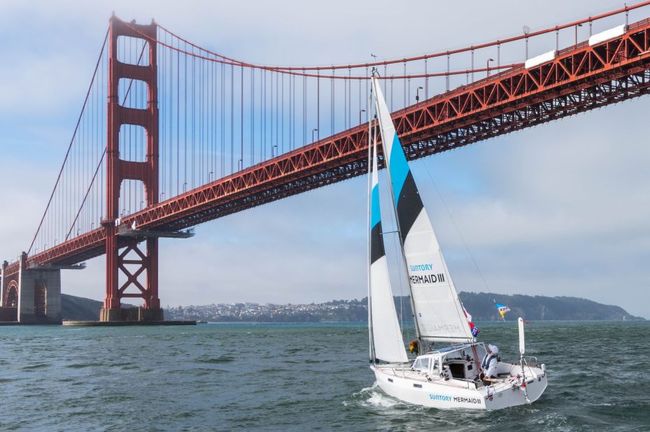 <strong>Kenichi Horie:</strong> The Japanese ocean adventurer departed San Francisco shore on the morning of March 26 (March 27 Japan local time). Click through to learn more about his extraordinary journeys over the years.