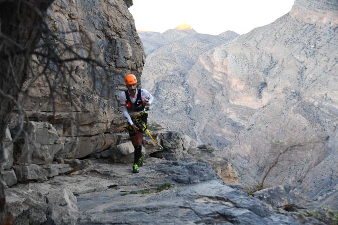 <strong>Oman: </strong>The Ultra-Trail of Mont-Blanc also has an Oman event, featuring "<a href="index.php?page=&url=https%3A%2F%2Futmbmontblanc.com%2Fcn%2Fmag%2F121" target="_blank" target="_blank">the majestic heights of Oman's mountainous interior</a>." Swiss runner Diego Pazos (pictured) finished second in the 137-kilometer (85 miles) marathon's inaugural event in 2018.
