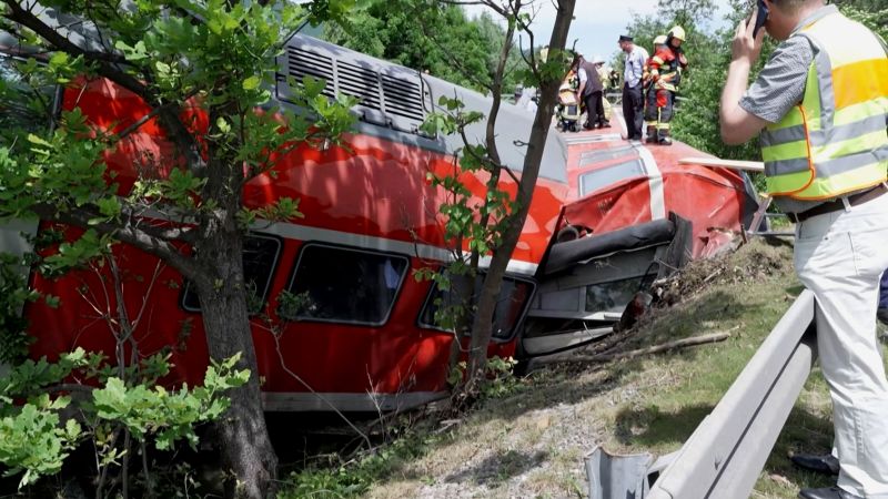 Germany train derailment: Three killed, 16 severely injured after accident in Bavaria