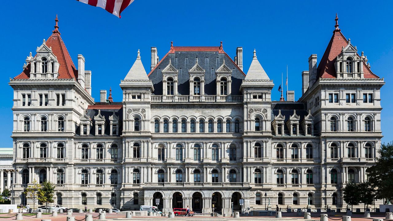 The New York State Capitol Building is seen in this 2018 file photo.