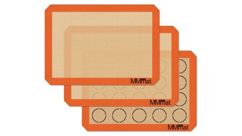 best silicone baking mats MMmat Silicone Baking Mats, Set of 3