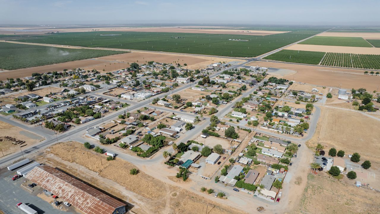 The small, unincorporated town of Ducor is home to around 600 people. During the summers and long seasons of drought the town struggles with increasing water scarcity. 