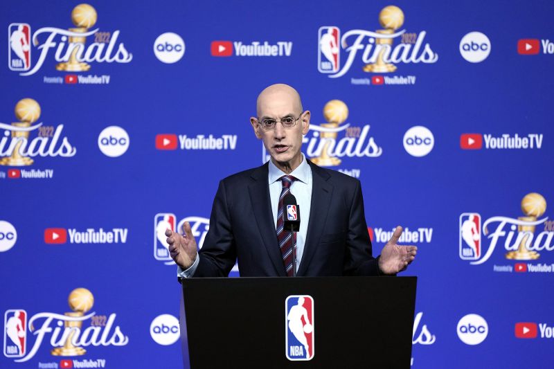 Adam Silver NBA commissioner says league lost hundreds of millions of dollars due to China fallout, touches on Brittney Griner situation CNN