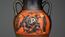 A Greek amphora from the 6th century B.C. was one of four items seriously damaged after a break-in at the Dallas Museum of Art.