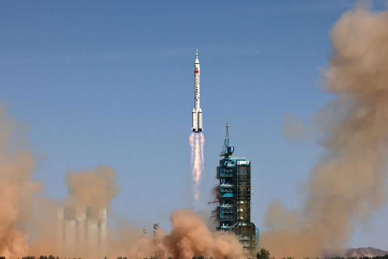 China launches third crewed mission to new space station | CNN