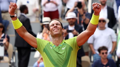 Rafael Nadal beat Casper Ruud in straight sets in the French Open final on Sunday. 