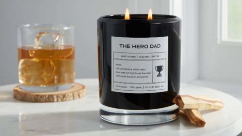 Threshold The Hero Dad Beveled Edge Cylinder with Metal Lid
