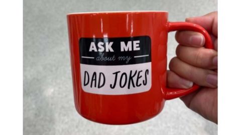 Parker Lane Stoneware Dad Jokes Mug