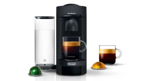 DeLonghi Nespresso VertuoPlus coffee and espresso machine