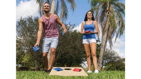 Beyond Outdoors Wooden Bean Bag Toss 