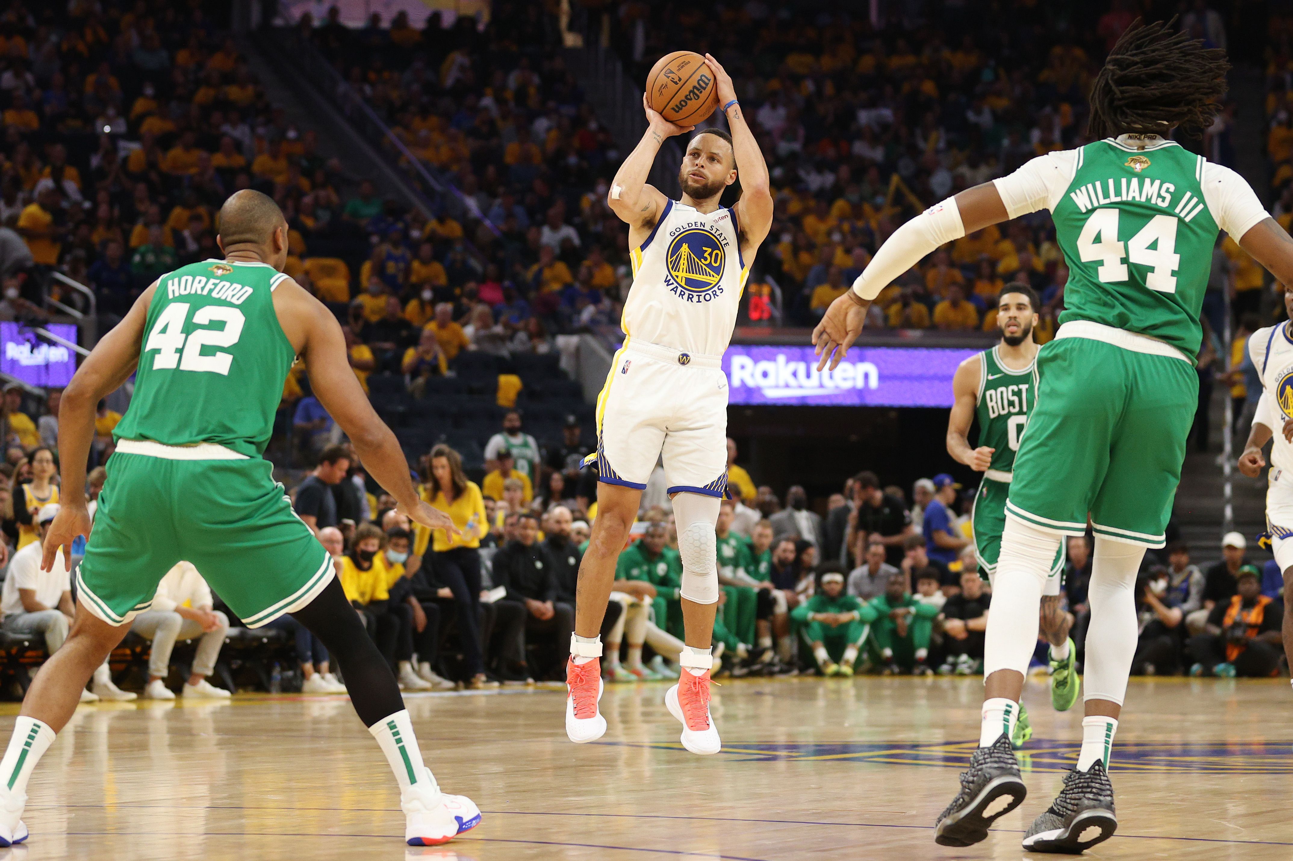 NBA Finals: Warriors in rare position after Game 1 loss to Celtics