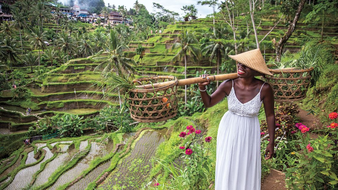 Nabongo during a trip to Bali, Indonesia in 2017.