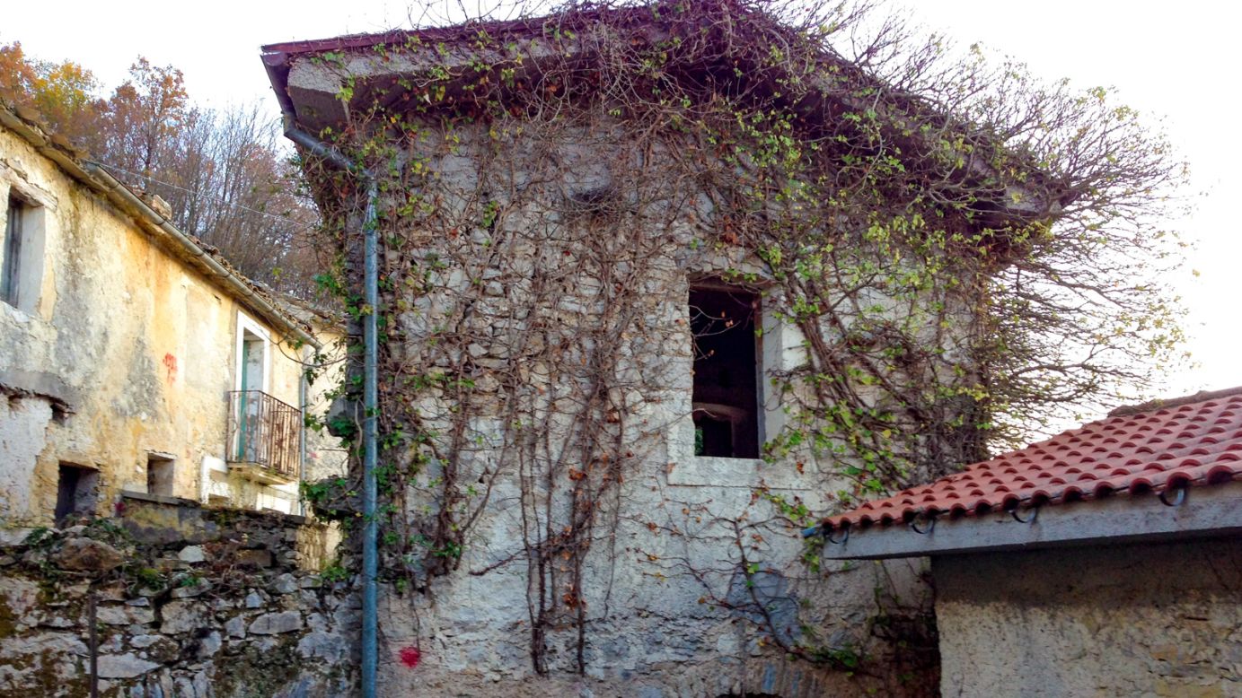 <strong>Property hunt: </strong>Di Ciacca had to track down 140 descendants of the village's last inhabitants to acquire all the deeds to the dilapidated properties.