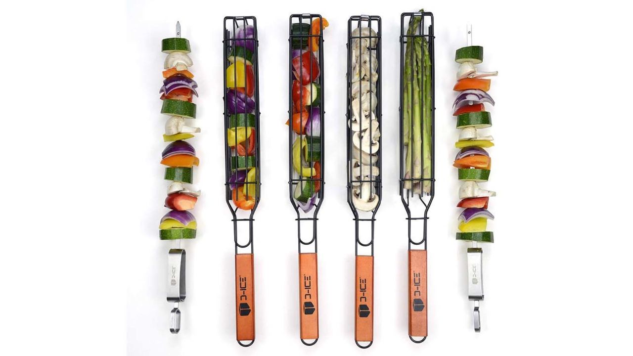 D-Ice Kebab Grilling Basket Set