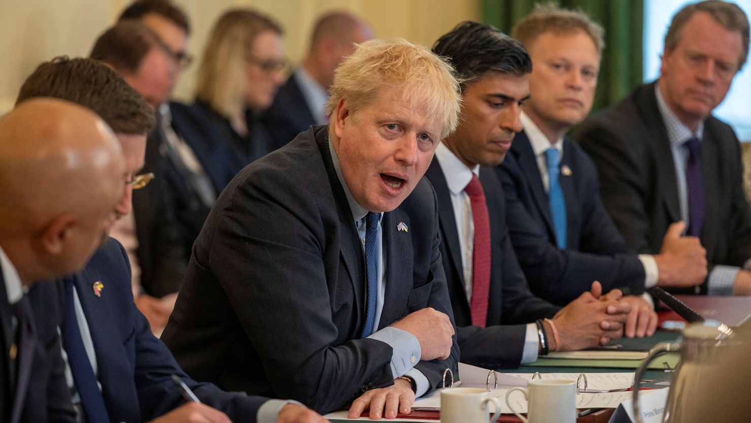 Johnson expects to chair a Cabinet meeting on Tuesday, his spokesperson said.