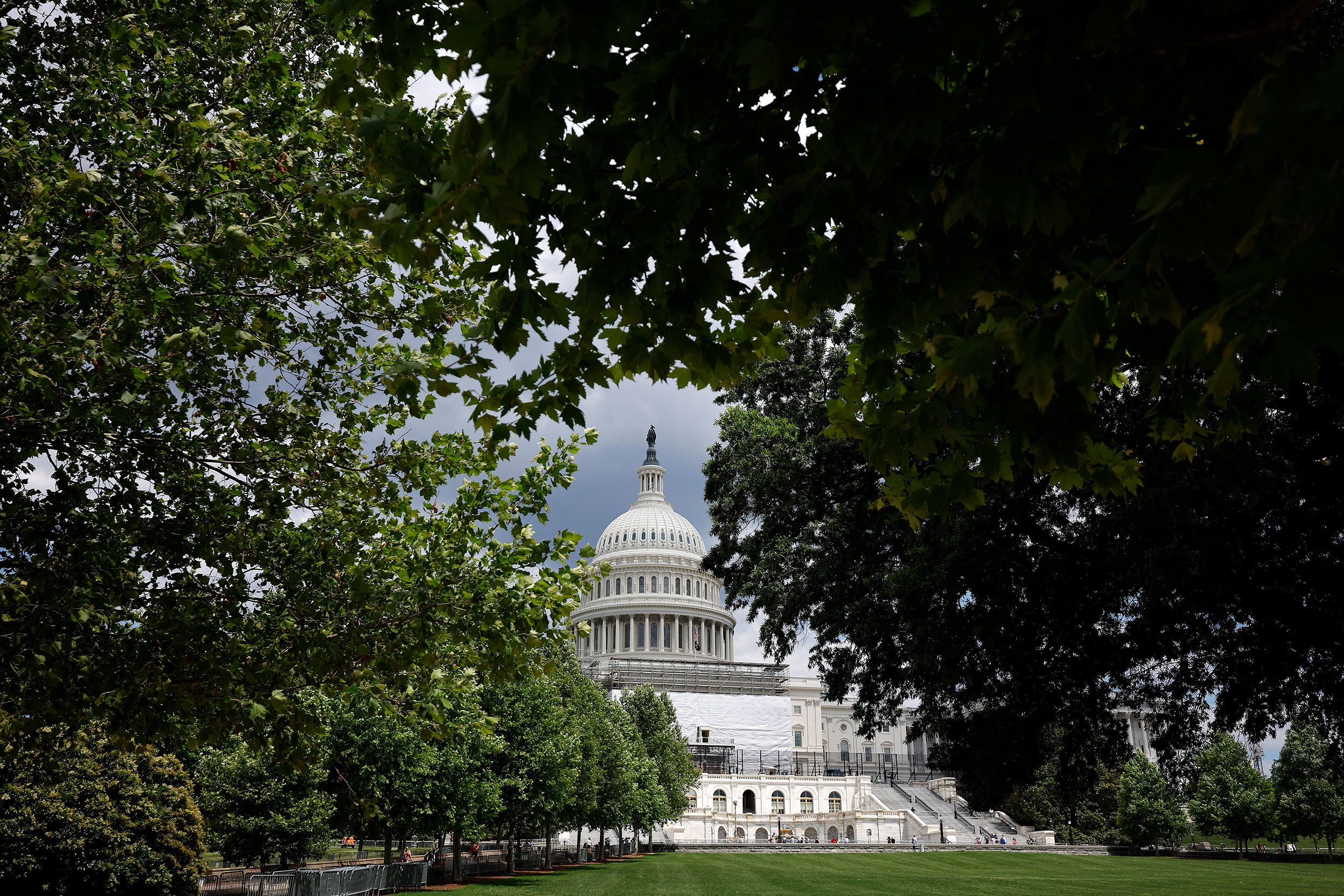 The US Capitol before the June 9 hearing.