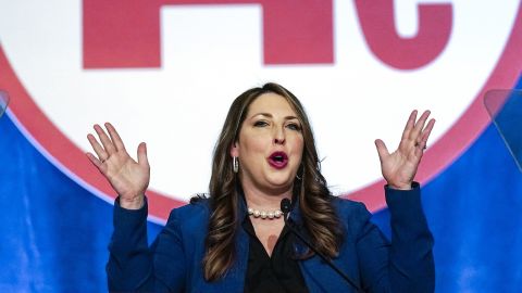 Election 2022-Connecticut-House the GOP chairwoman, speaks during the Republican National Committee winter meeting Friday, Feb. 4, 2022, in Salt Lake City.