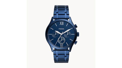 Đồng hồ thép không gỉ đa chức năng Fossil Fenmore Midsize Navy