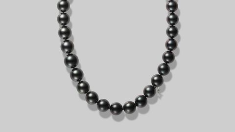 Mikimoto's newest Passionoir pearl collection is masculine in its design and appeal.