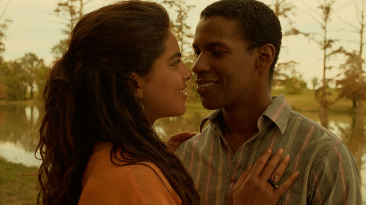 Sarita Choudhury and Denzel Washington starred in Mira Nair's "Mississippi Masala," currently being rereleased by Criterion.