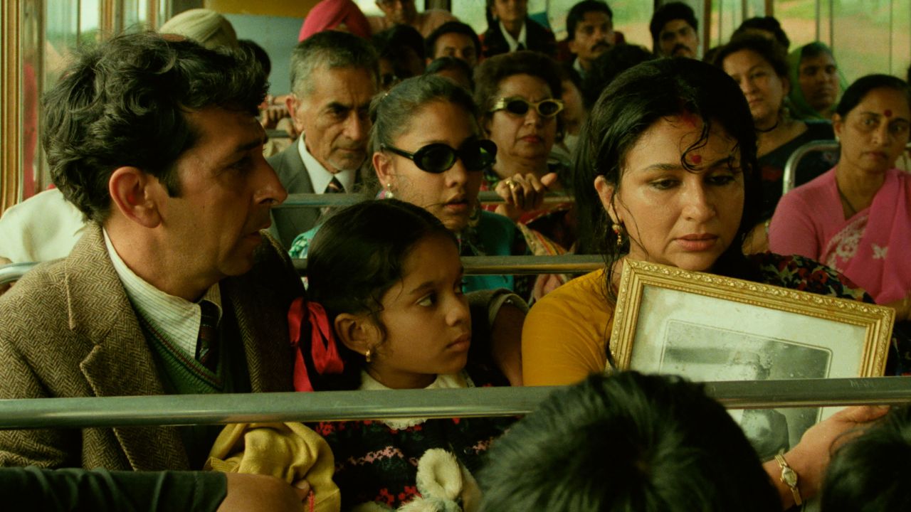 Roshan Seth, left, and Sharmila Tagore, right, played Mina's parents, who made the decision to leave Uganda in the early parts of the film.