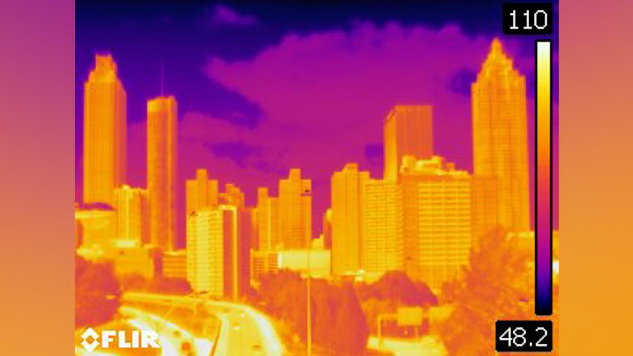 atlanta thermal cityscape