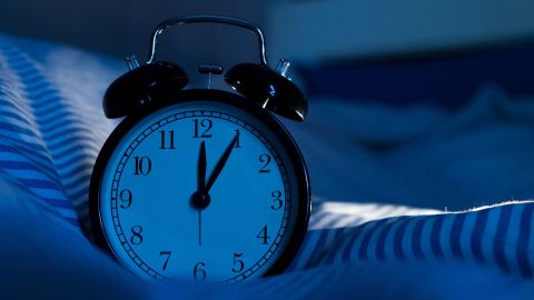 Checking your clock when you wake up early can trigger stress and make it hard to go back to sleep, experts say.