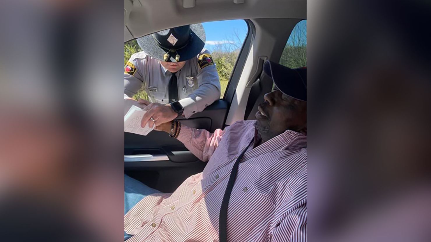 This routine traffic stop involving Anthony "Tony" Geddis, a passenger in a car driven by his daughter, and state trooper Jaret Doty turned into a viral encounter.