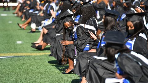 Spelman College's 2021 graduation in Atlanta, Georgia.