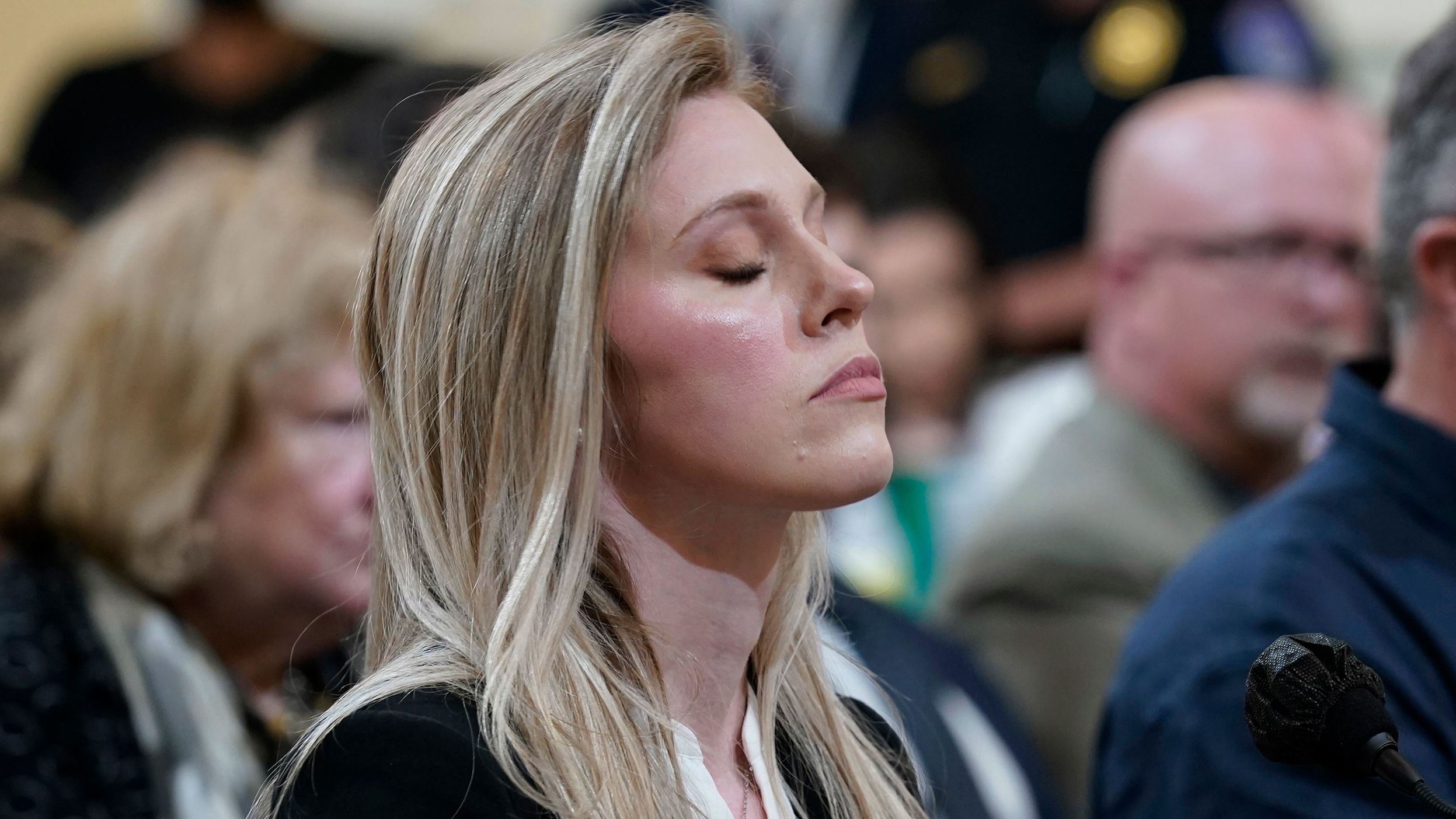 Edwards was injured while defending the Capitol on January 6. <a href="index.php?page=&url=https%3A%2F%2Fwww.cnn.com%2Fpolitics%2Flive-news%2Fjanuary-6-hearings-june-9%2Fh_a091ba76e8c4e5824f0782689036d0ed" target="_blank">She told the committee</a> she witnessed "carnage" and chaos."