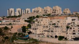 A section of the West Bank Jewish settlement of Efrat, seen on Thursday, June 9.