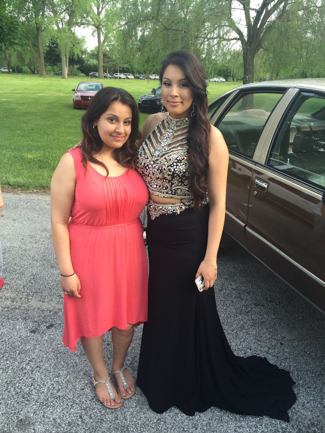 One of Teresa Buendia's fondest memories of her cousin, Laura, right, will be the last time they spoke.