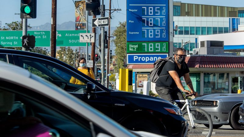 Inflation is rising at the fastest pace in 40 years, pushed up by record high gas prices