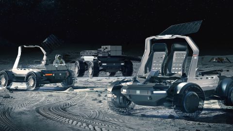 GM and Lockheed are working on a new Lunar Rover that could carry astronauts on the moon.