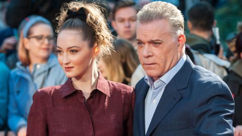 Karsen Liotta and Ray Liotta attend a screening of "Marriage Story" at the BFI London Film Festival in October 2019. 