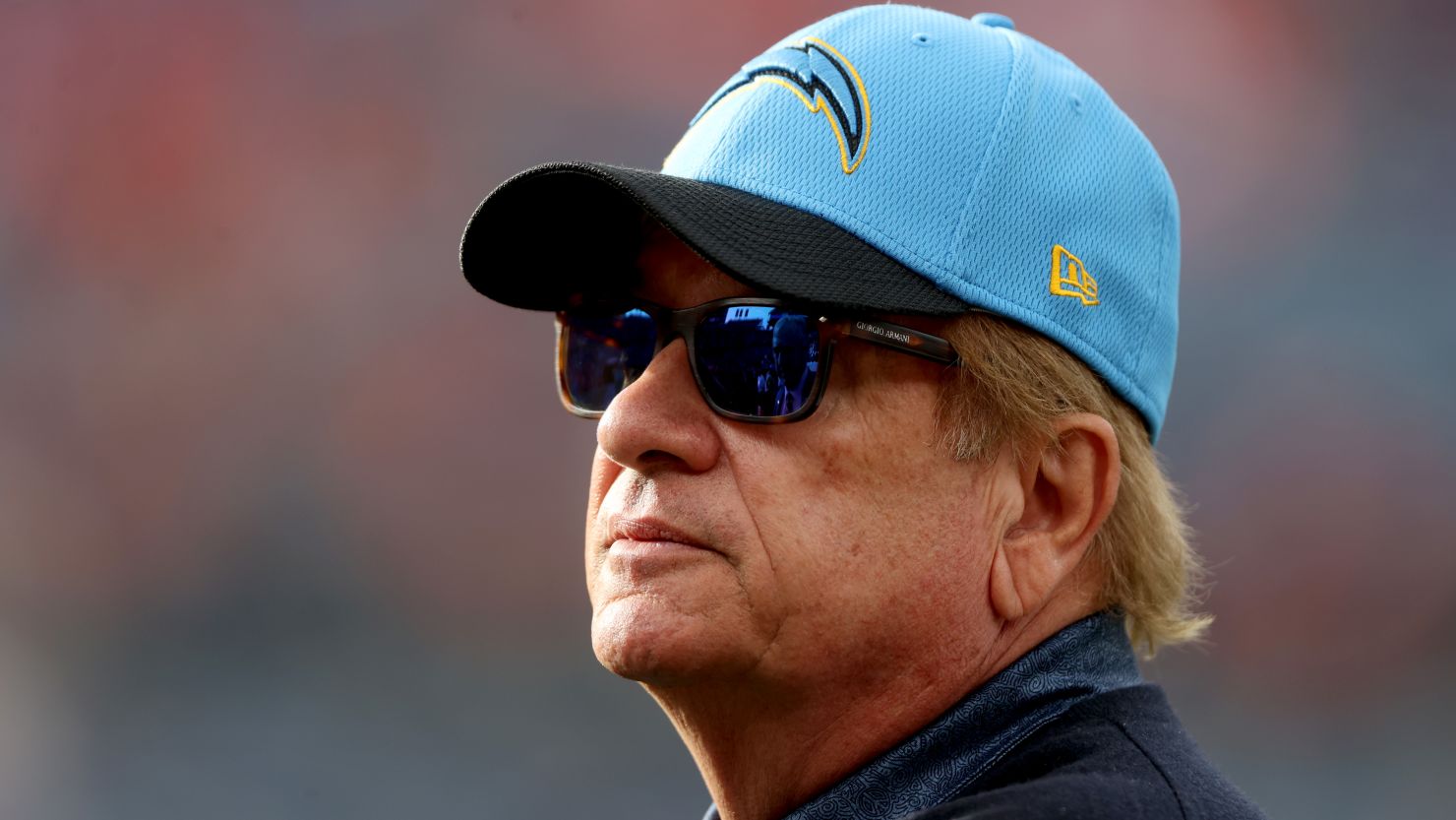 Dean Spanos, seen here in 2021, is being sued by his sister who co-owns the Chargers franchise