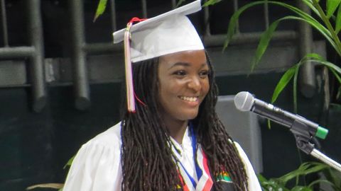 "I just decided to shoot my shot at all of them and see if it would land," says Ashley Adirika, a Nigerian American teen who was accepted into all eight Ivy League schools. 