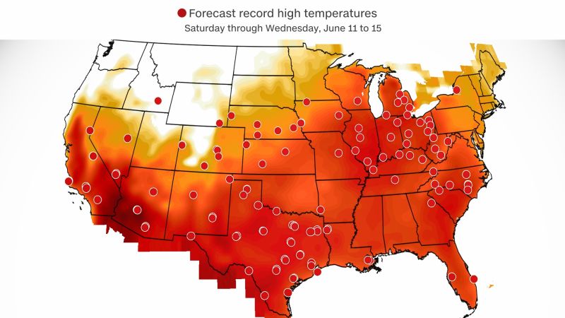 More than 60 million people across Southwest are under heat alerts