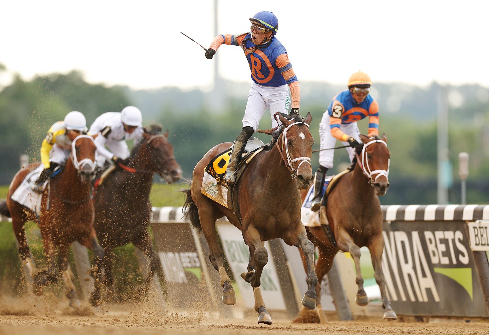 Dan-O's Seasoning sponsors Derby winner Rich Strike at Belmont Stakes