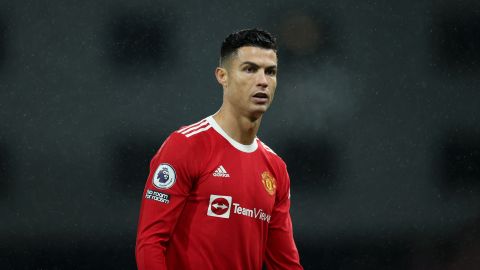 Cristiano Ronaldo of Manchester United is pictured on December 11, 2021, in Norwich, England.