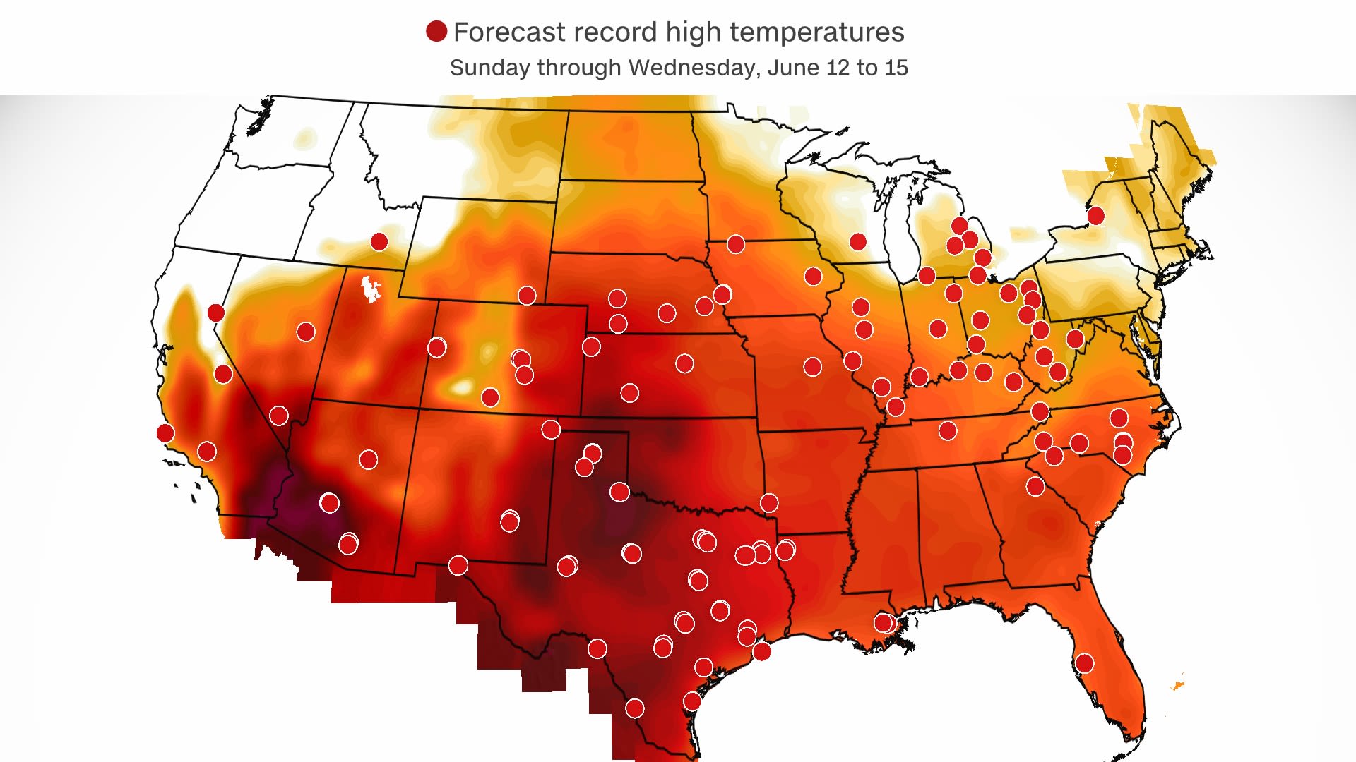 Heat wave creating a 'dangerous situation' across the southern US as millions will feel triple digit temperatures this week | CNN