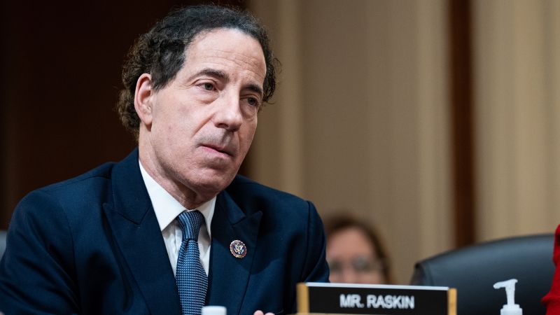 Rep. Raskin says Garland knows ‘what’s at stake’ when it comes to ...