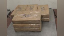 Packages containing 22 pounds of alleged fentanyl were seized by CBP officers at Hidalgo International Bridge on June 8, 2022.