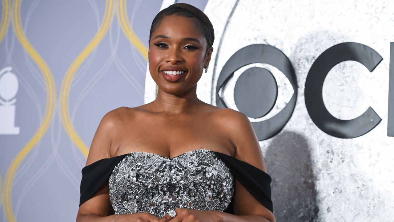 Jennifer Hudson walking on the red carpet at the 75th Annual Tony Awards held at Radio City Music Hall in New York City on Sunday, June 12, 2022.