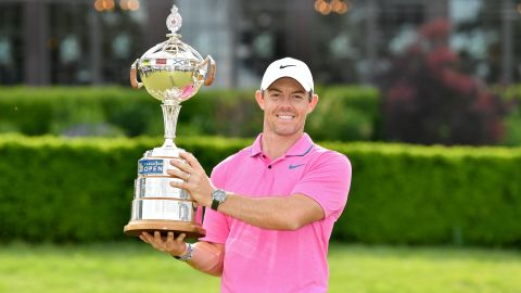 McIlroy claimed a two-shot victory at the RBC Canadian Open. 