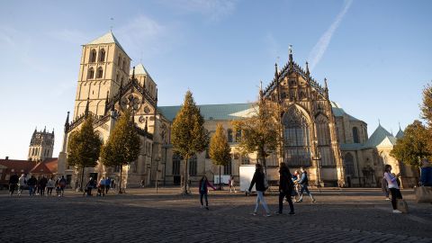The cathedral in Münster. 