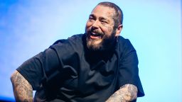 Post Malone, here in April, shared that he is a new dad.